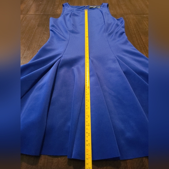 Lauren Ralph Lauren Blue Cocktail Dress size 10 - Picture 9 of 9